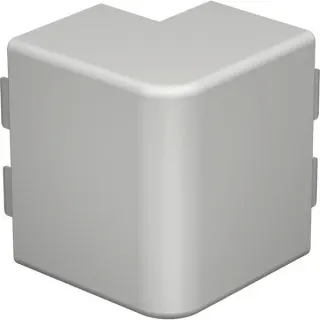OBO Außeneckhaube zur Richtungsänderung der Wand- und Deckenkanäle WDK HA60110RW, Abdeckung (weiß, Retail)