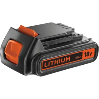 BLACK+DECKER Akku BL1518-XJ, 18Volt 1,5Ah (F5) (schwarz/orange)