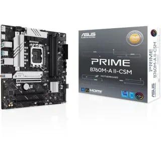 ASUS PRIME B760M-A II-CSM, Mainboard (schwarz/silber)