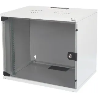 Digitus 483-mm-Wandschrank, 7 HE, IT-Schrank (grau, 7 Höheneinheiten)