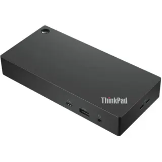 Lenovo ThinkPad USB-C Dock Generalüberholt, Dockingstation (schwarz)