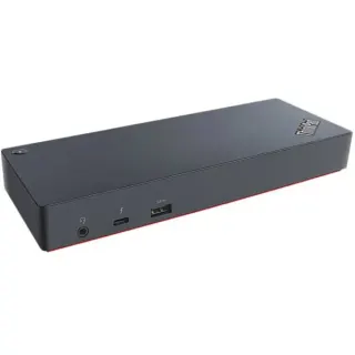 Lenovo ThinkPad Thunderbolt 3 Dock Generalüberholt, Dockingstation (schwarz, HDMI, DisplayPort, USB)
