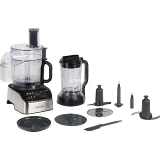 Kenwood Kompakt-Küchenmaschine MultiPro OneTouch (silber/schwarz, 1.000 Watt, integrierte Waage, Mixaufsatz)