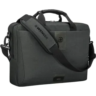 Wenger MX ECO Brief, Notebooktasche (grau, bis 40,7 cm (16"))