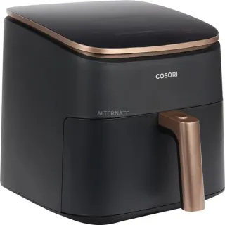 Cosori Heißluftfritteuse TurboBlaze CAF-DC602-KEUR (schwarz, 1.725 Watt, Korb 6,0 Liter)