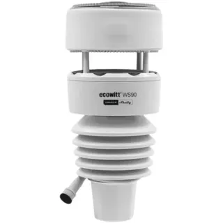 Shelly Ecowitt WS90 7in1 Wetterstation (weiß, Bluetooth, Zigbee)