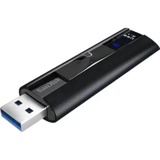 SanDisk Extreme Pro 256 GB, USB-Stick (schwarz, USB-A 3.2 Gen 1)