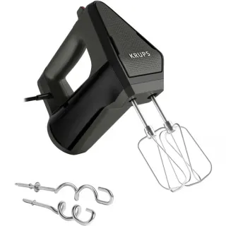 Krups Handmixer 3MIX 6000 GN6028 (schwarz, 600 Watt)