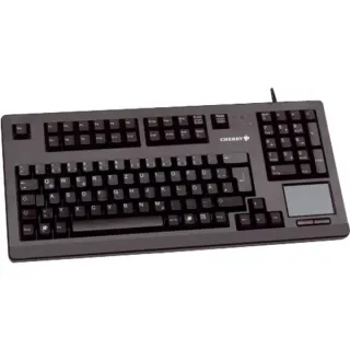 CHERRY TouchBoard G80-11900, Tastatur (schwarz, US-Layout, Cherry MX, mit Touchpad)