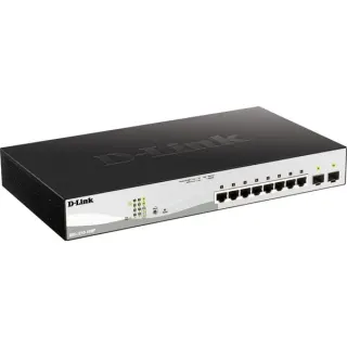 D-Link DGS-1210-10MP/E PoE/GE/GE/SMA/08, Switch