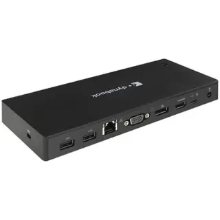 Toshiba Dynabook USB-C Dock Generalüberholt, Dockingstation (schwarz)