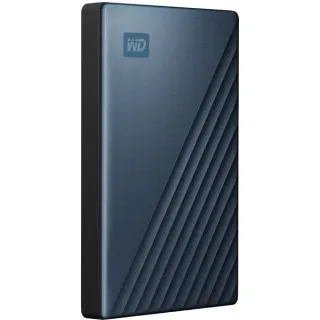 WD My Passport Ultra 4 TB, Externe Festplatte (blau/schwarz, USB-C 3.2 Gen 1)