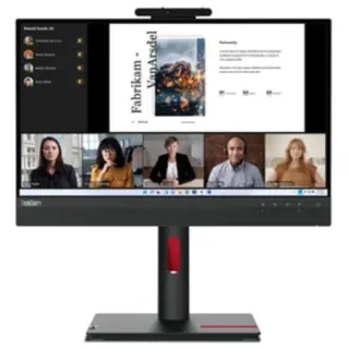 Lenovo ThinkCentre TIO22 GEN5 12N8 Generalüberholt, LED-Monitor (54.6 cm (21.5 Zoll), schwarz, FullHD, IPS, Lautsprecher, USB-Hub)