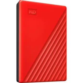 WD My Passport 2 TB, Externe Festplatte (rot, Micro-USB-B 3.2 Gen 1)