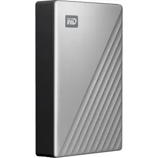 WD My Passport Ultra for Mac 4 TB, Externe Festplatte (silber/schwarz, USB-C 3.2 Gen 1)