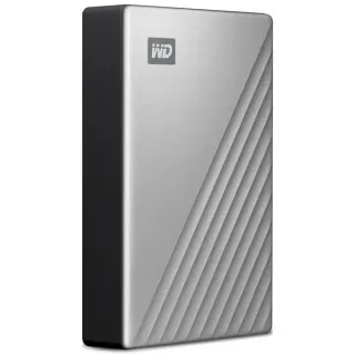 WD My Passport Ultra for Mac 5 TB, Externe Festplatte (silber/schwarz, USB-C 3.2 Gen 1)