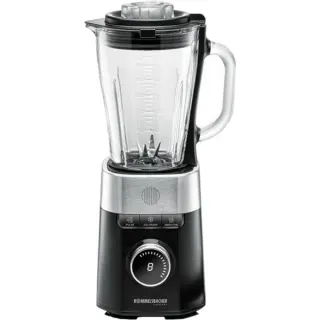 Rommelsbacher Standmixer MX 1260 (schwarz/edelstahl, 1200 Watt, 1,5 Liter)