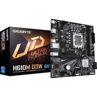 GIGABYTE H610M D3W, Mainboard (schwarz/grau)