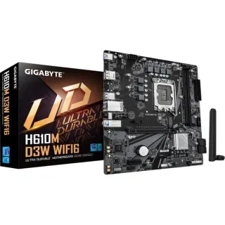 GIGABYTE H610M D3W WIFI6, Mainboard (schwarz/grau)