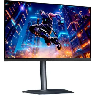 GIGABYTE MO27Q3 QD-OLED, Gaming-Monitor (68.6 cm (27 Zoll), schwarz, QHD, HDMI, DP, USB-C, USB-Hub, KVM, 360Hz Panel)