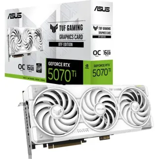 ASUS GeForce RTX 5070 Ti TUF BTF OC WHITE Edition, Grafikkarte (DLSS 5, 3x DisplayPort, 2x HDMI 2.1)
