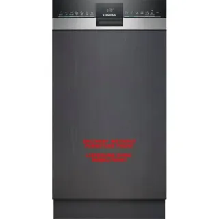 Siemens SR55ZS10ME iQ500, Spülmaschine (edelstahl (gebürstet)/schwarz, 45 cm, Home Connect)
