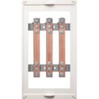 Hager Wandlerbaustein, UniN, 450x250 mm, für Primärlaschen 180 mm (UE31SS400), Stromwandler (Lochabstand 150 mm, Aufsteckstrom­wandler)
