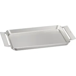 Siemens Teppan Yaki Pfanne HZ9TY010 (edelstahl, groß, 46 x 23cm)