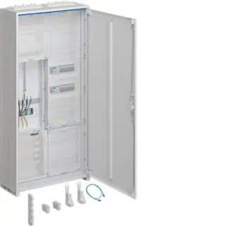 Hager Komplettschrank universal Zähler-Komplettschrank 1100x550x205 Millimeter (weiß, Retail)