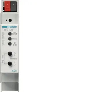 Hager KNX Internetprotokoll Schnittstelle Secure REG, Schnittstellenkarte (Retail)