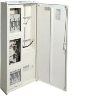 Hager Wandler- und Messerschrank FP82W1N, Schaltkasten (weiß, Retail)