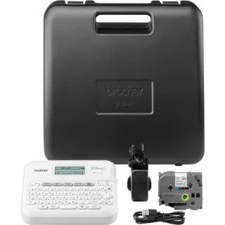 Brother PT-D410VP, Beschriftungsgerät (weiß)