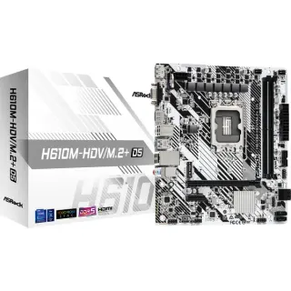 ASRock H610M-HDV/M.2+ D5, Mainboard