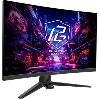 ASRock PG27FRS1A, Gaming-Monitor (68.6 cm (27 Zoll), schwarz, FullHD, VA, Curved, HDMI, DP, FreeSync Premium, 280Hz Panel)