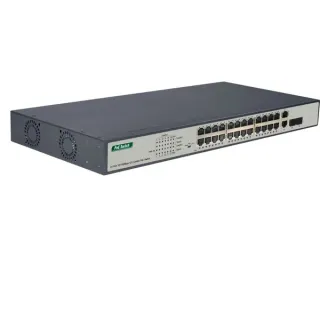 Digitus 24-Port Fast Ethernet PoE Switch (schwarz)