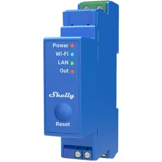 Shelly Pro 1, Relais (ein Kanal)