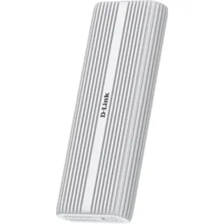 D-Link USB-C 4.0 M.2 NVMe SSD Enclosure, Laufwerksgehäuse (weiß)