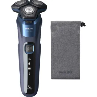 Philips Series 5000 S5885/10, Rasierer (dunkelblau/schwarz)
