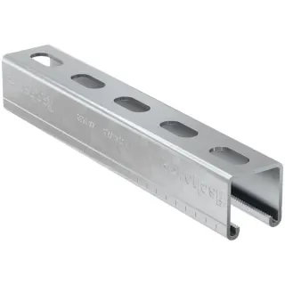 fischer Montageschiene FUS 41/2,5, Verbinder (2 Meter, verzinkt)