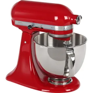 KitchenAid Artisan 5KSM125EER Empire-Rot, Küchenmaschine (rot, 300 Watt)