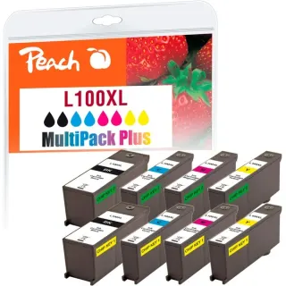 Peach Tinte Spar Pack PI400-34 (kompatibel zu Lexmark 100XL)