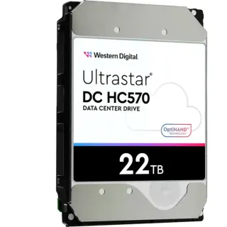WD Ultrastar DC HC570 22TB, Festplatte (SATA 6 Gb/s, 3,5", SE)