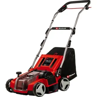 EINHELL Akku-Vertikutierer-Lüfter GE-SA 36/35 Li-Solo, 36Volt (2x18V) (rot/schwarz, ohne Akku und Ladegerät)