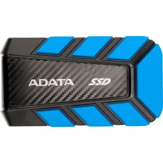 ADATA External SSD SD820 2 TB, Externe SSD (schwarz/blau, USB-C 3.2 Gen 2 (10 Gbit/s))