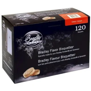 Bradley Kirsche Bisquetten, 120 Stück, Räucherholz (für Bradley Smoker)
