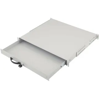 Digitus Tastaturfach abschließbar 1HE, Ablage (grau)