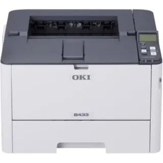 OKI B433dn, LED-Drucker (grau/anthrazit, USB, LAN, Duplex (Druck))