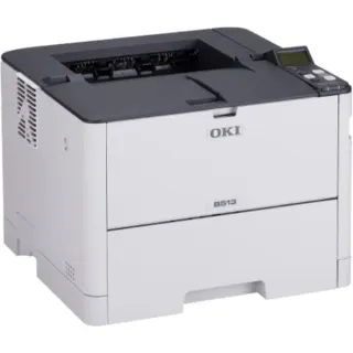 OKI B513dn, LED-Drucker (grau/anthrazit, USB, LAN, Duplex (Druck))