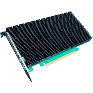 HighPoint SSD7104 PCIe 3.0 x16 4-Port M.2 NVMe, RAID-Karte