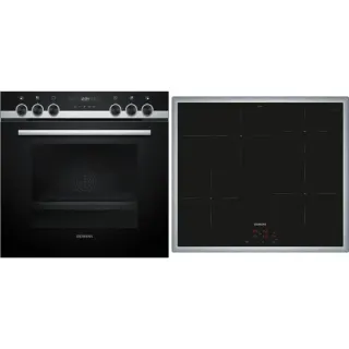 Siemens EQ522IA01, Herdset (schwarz/silber)